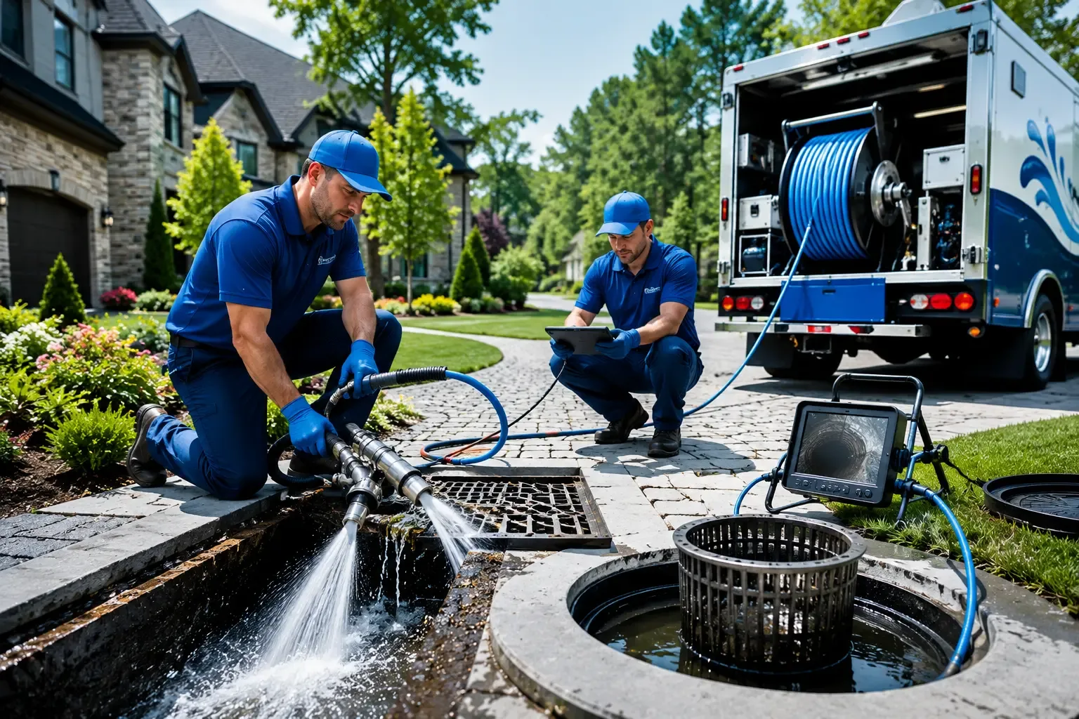 Local outdoor drain cleaning professionals in Lampasas, TX