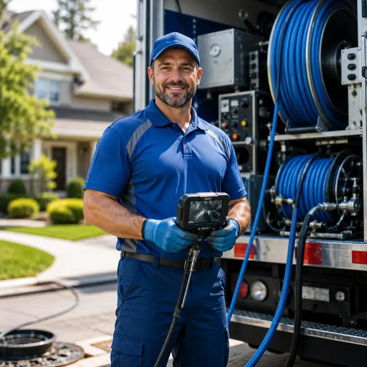 Local outdoor drain cleaning specialists in Lampasas, TX